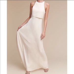 Jill Stuart BHLDN Iva Crepe Maxi